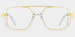 Oromiya Aviator Clear Glasses