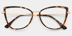 Sloane Cat-Eye Tortoise Glasses