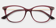 Finch Red Rectangle Glasses