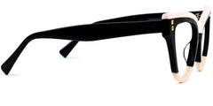 Cascata Cateye Black Glasses