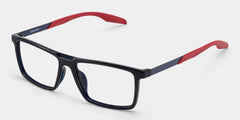 Active Rectangle Blue Red Glasses