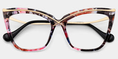 Winston Butterfly Floral Glasses