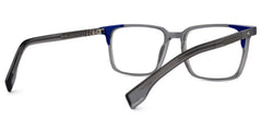 Davila Rectangle Gray Glasses