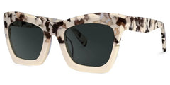 Benitez Square Two-Tone Sunglasses