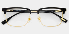 Audrey Browline Black Glasses