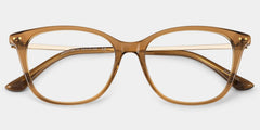 Finch Brown Rectangle Glasses