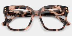 Minguela Square Pink-Tortoise Glasses