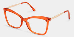 Isaebella Butterfly Orange Glasses
