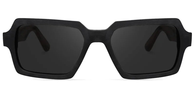 Arthur Geometric Black Sunglasses