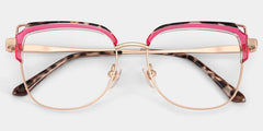 Samson Square Pink Tortoise Glasses