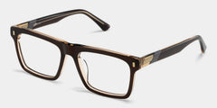 Henry Rectangle Brown Glasses