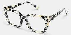 Dax Square cow print Glasses