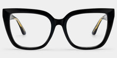 Mirta Square Black Glasses