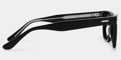 Robert Rectangle Black Glasses