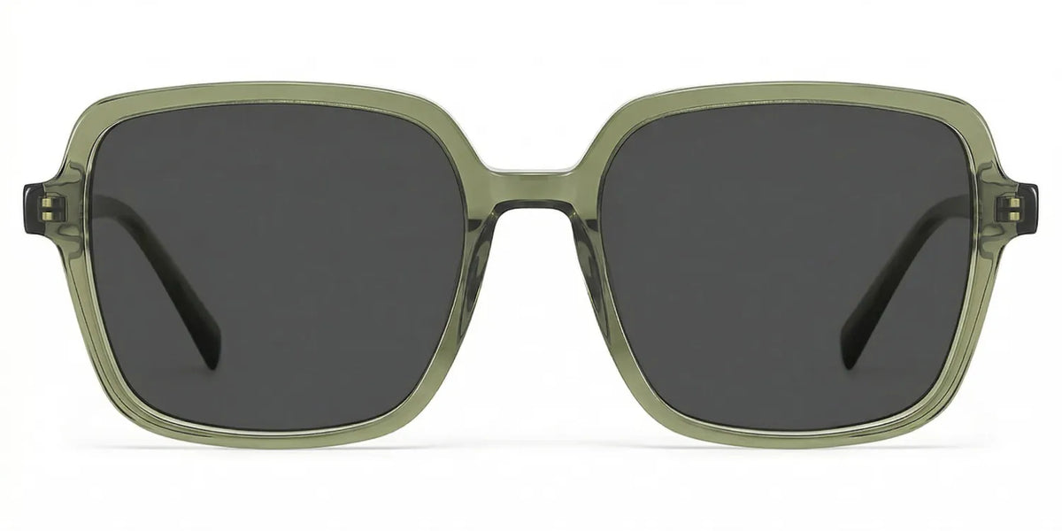 Ember Square Green Glasses