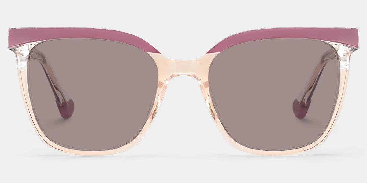 Tawana Square Purple Glasses