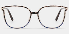 Rodz Square Tortoise-Blue Glasses
