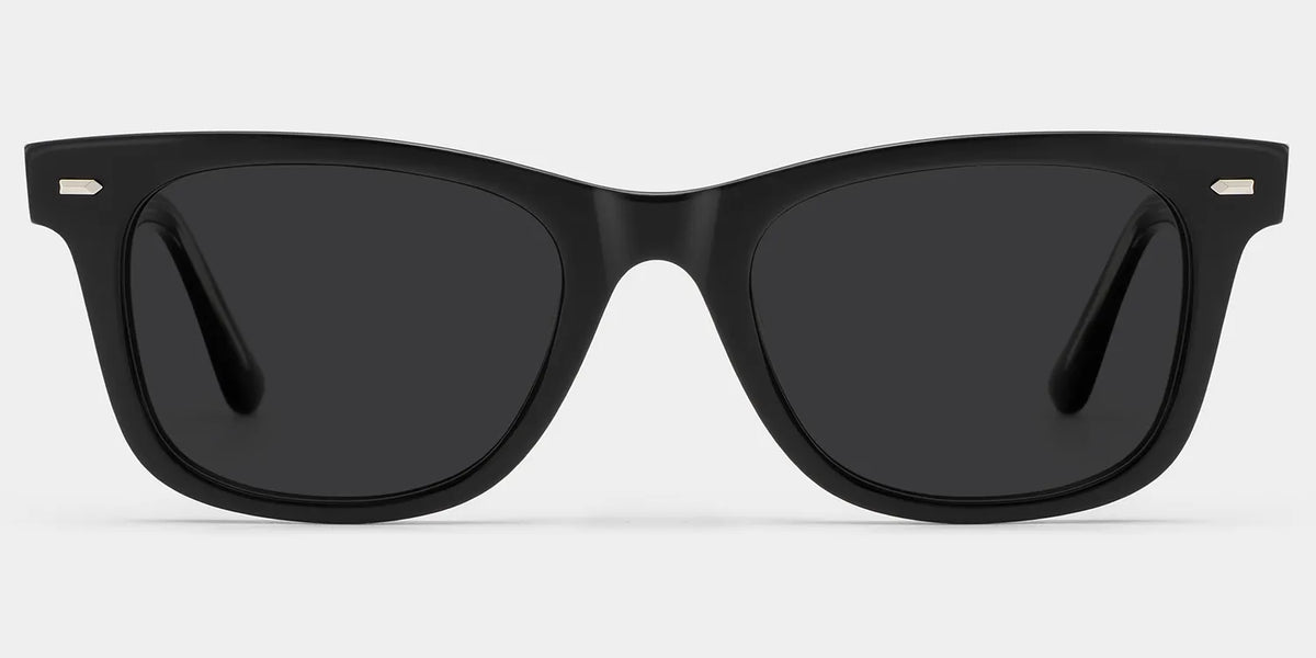 Robert Rectangle Black Glasses