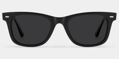 Robert Rectangle Black Glasses
