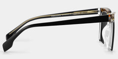 Misty Square Black Glasses