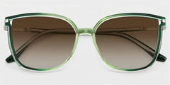 Rodz Square Green Sunglasses
