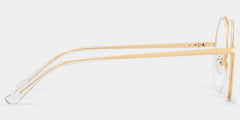 Flozif Round Gold Glasses