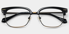Nathan Browline Black Glasses
