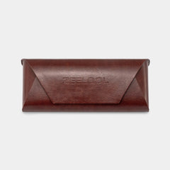 High-quality Portable Brown Glasses Storage Bag