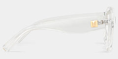Alberta Cat Eye Clear Glasses