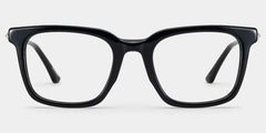 Reese Square Black Glasses