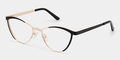 Sydney Cat Eye Black Glasses