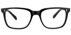 Lamont Rectangle Black Glasses