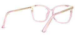 Sidibe Square Pink Glasses