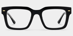 Benjamin Rectangle Black Glasses