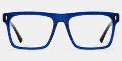 Henry Rectangle Blue Glasses
