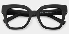 Malcolm Square Black Glasses