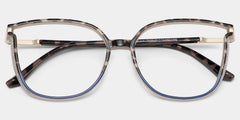 Rodz Square Tortoise-Blue Glasses