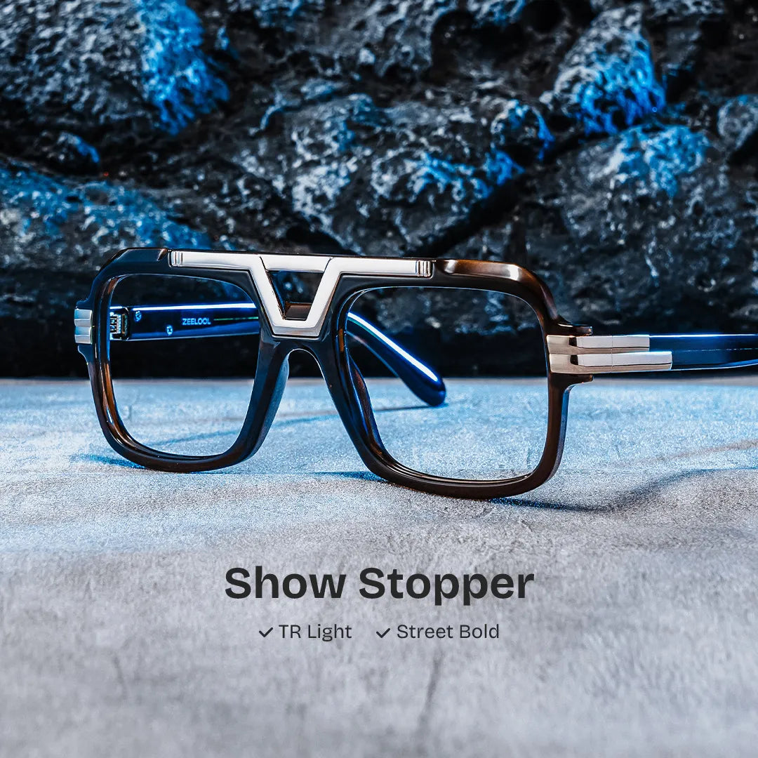 Croswell Aviator Brown Glasses