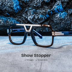 Croswell Aviator Brown Glasses