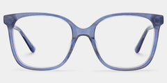 Caroline Blue Square Glasses