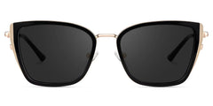 Juniper Rectangle Black Sunglasses