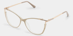 Yomary Cateye Khaki Glasses