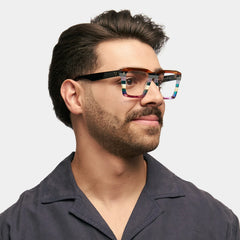 Kenish Square Multicolor Glasses
