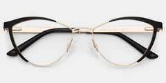 Sydney Cat Eye Black Glasses