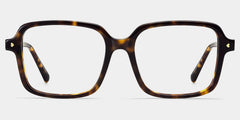 Talia Square Tortoise Glasses