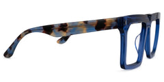 Moreland Rectangle Blue Glasses
