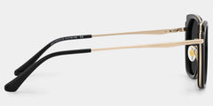 Murcia Square Black Glasses