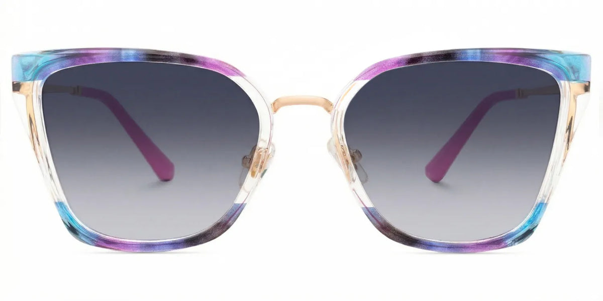 Martins Rectangle Multicolor Glasses