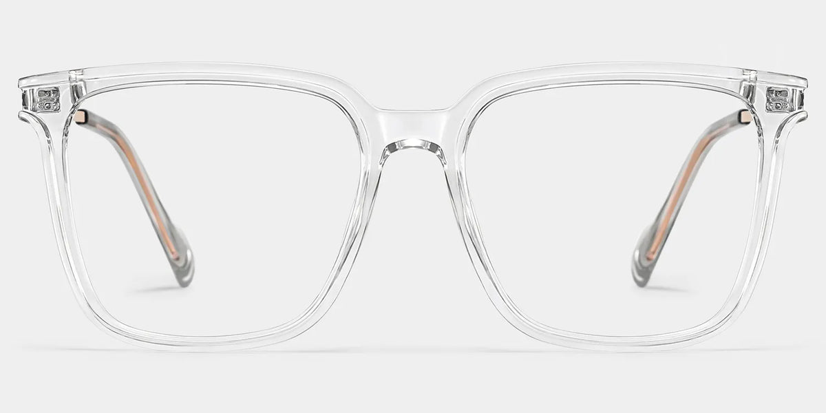 Zeyna Square Clear Glasses
