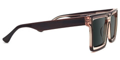 Milian Square Brown Glasses